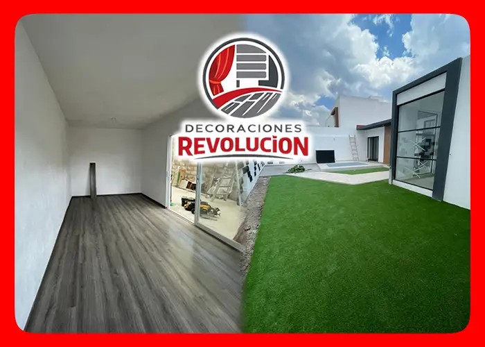 DECORACIONES REVOLUCIÓN - PISOS LAMINADOS Y PERSIANAS