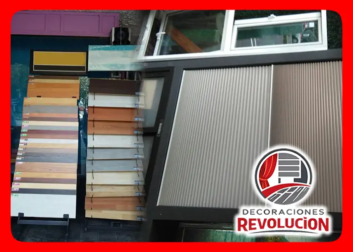 DECORACIONES REVOLUCIÓN - PISOS LAMINADOS Y PERSIANAS