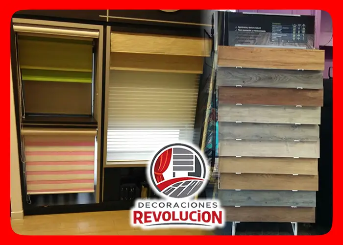 DECORACIONES REVOLUCIÓN - PISOS LAMINADOS Y PERSIANAS
