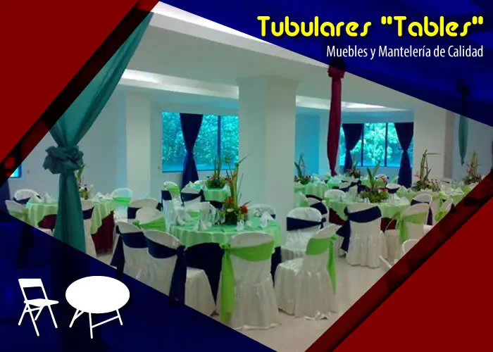 TUBULARES TABLES - SOLO MUEBLES DE CALIDAD - ENTREGAMOS A TODA LA REPBLICA -