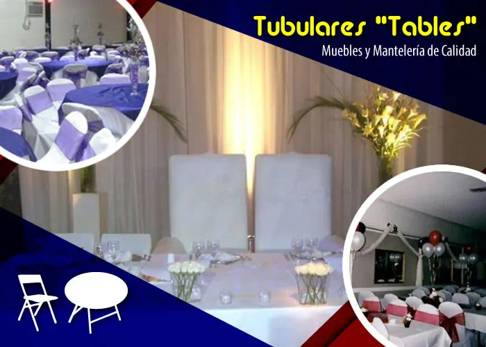 TUBULARES TABLES - SOLO MUEBLES DE CALIDAD - ENTREGAMOS A TODA LA REPBLICA -
