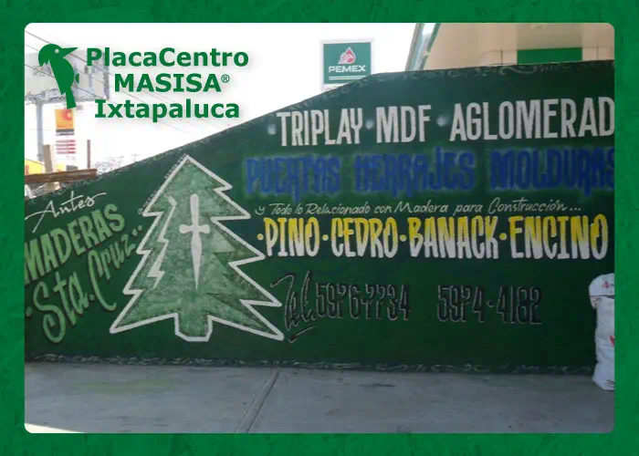 PLACACENTRO IXTAPALUCA - MADERERIA -
