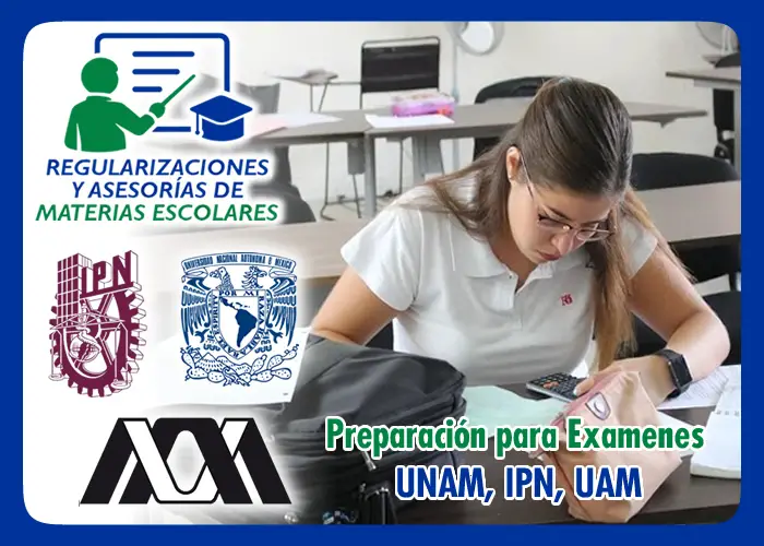 Regularización y Asesoría Escolar para Nivel Básico, Medio y Superior