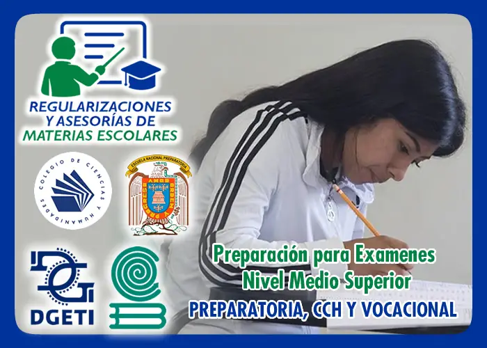 Regularización y Asesoría Escolar para Nivel Básico, Medio y Superior