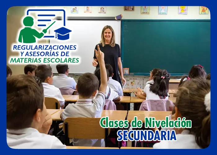 Regularización y Asesoría Escolar para Nivel Básico, Medio y Superior