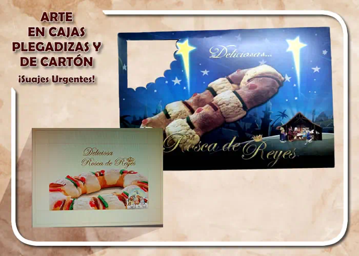 ARTE EN CAJAS PLEGADIZAS Y DE CARTON