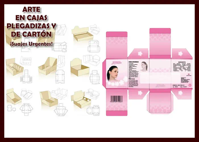 ARTE EN CAJAS PLEGADIZAS Y DE CARTON