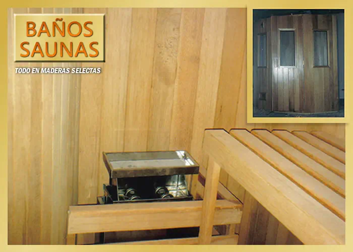 BAÑOS SAUNAS - TODO EN MADERAS SELECTAS