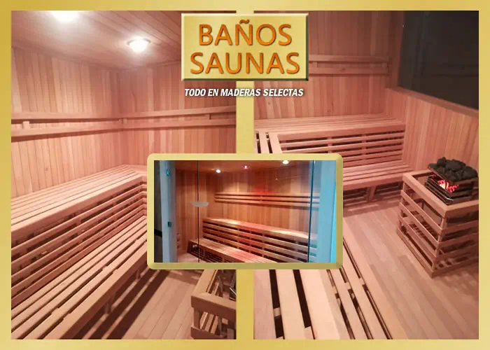 BAÑOS SAUNAS - TODO EN MADERAS SELECTAS